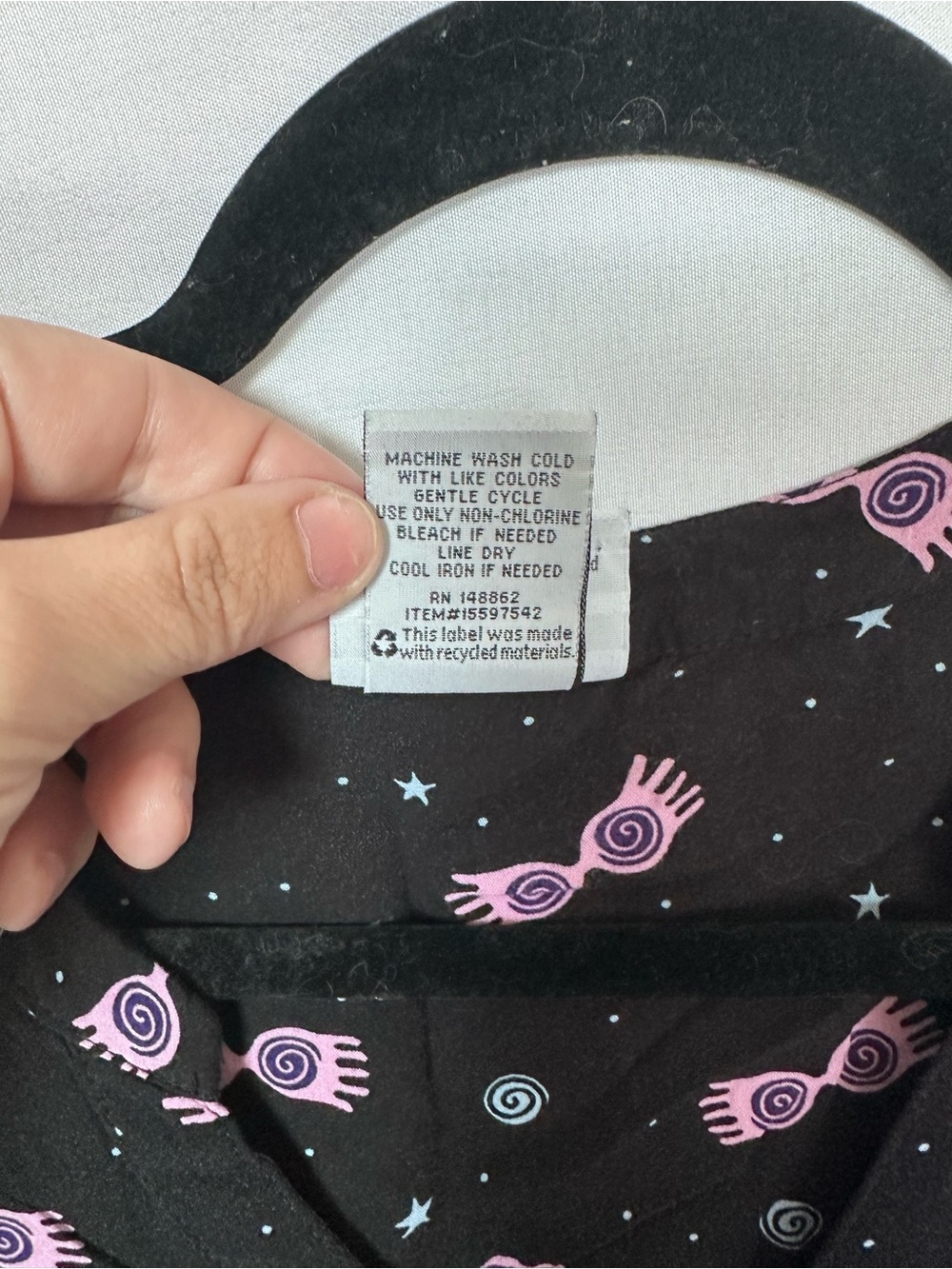 Torrid 1 (14/16) Harry Potter Luna Lovegood Button Up Challis Top Shirt - Picture 6 of 9